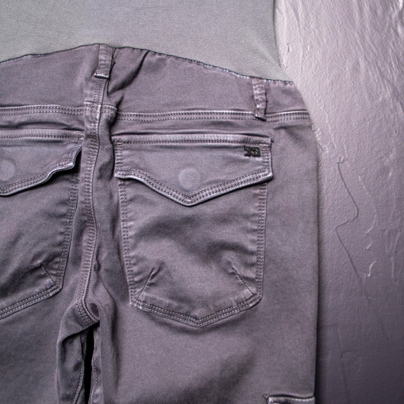 Joe's Gray Maternity Military Chelsea Skinny Sz 27 - Picture 2 of 6